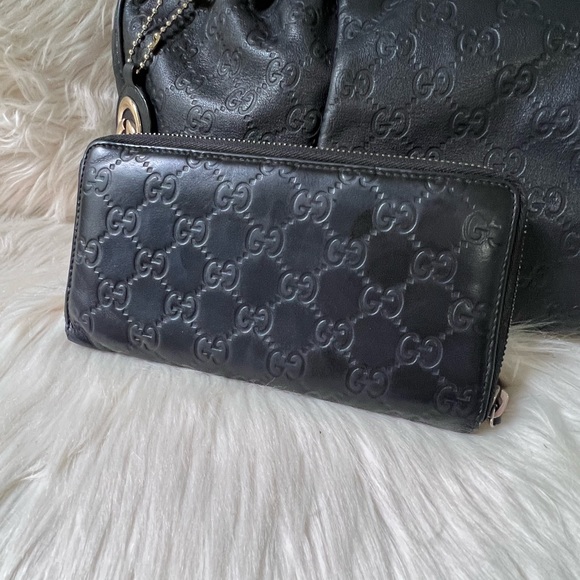 Gucci Guccisima Leather Wallet & Box | Serial No. 112724 2149 Preloved condition - Picture 4 of 10